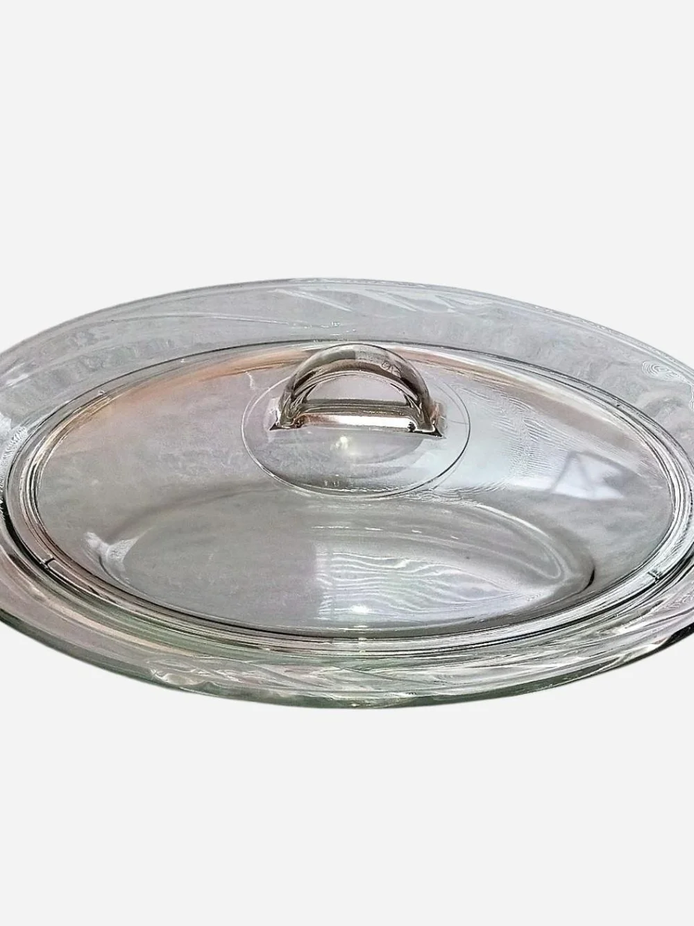 Pyrex transparent covered
